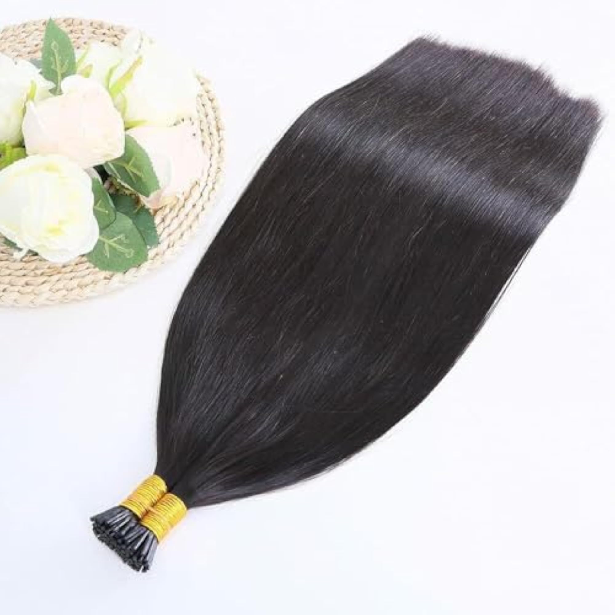 I-Tip Cold Fusion Human Hair Extensions, 50 Strands